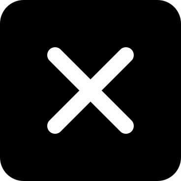 cancel button for side menu